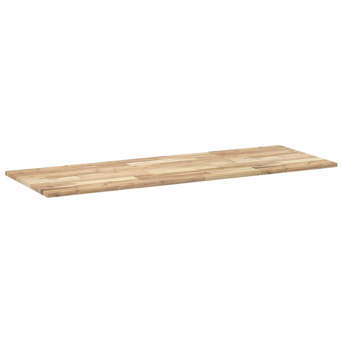 Blat de birou netratat, 140x50x2 cm, lemn masiv de acacia - WALTI WALTI