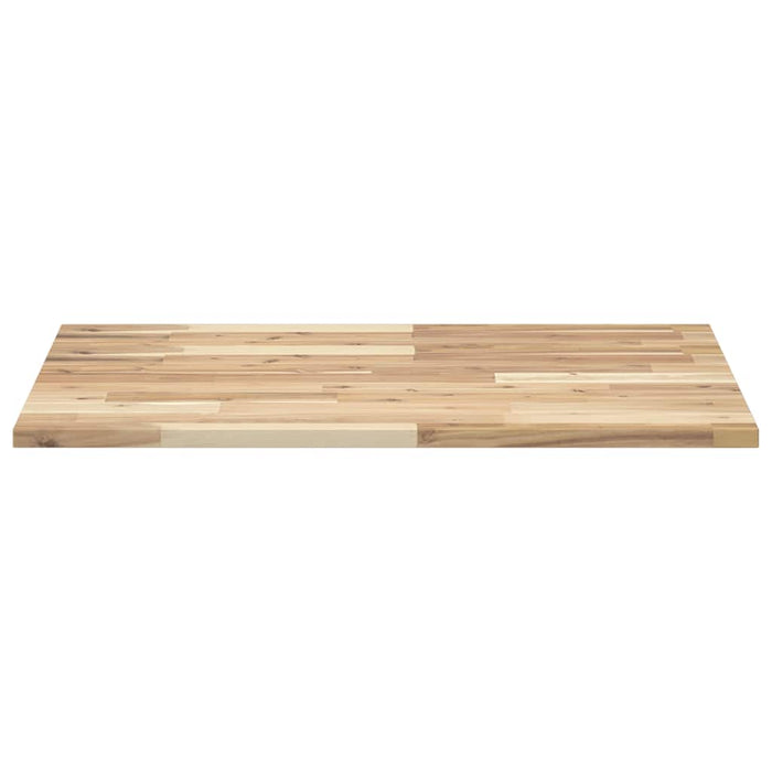 Blat de birou netratat, 80x60x2 cm, lemn masiv de acacia - WALTI WALTI
