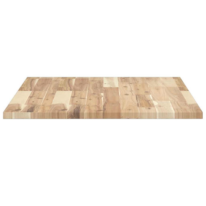 Blat de birou netratat, 100x60x2 cm, lemn masiv de acacia - WALTI WALTI