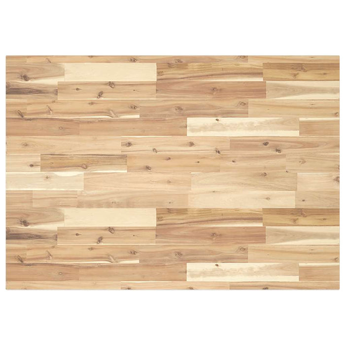 Blat de birou netratat, 80x70x2 cm, lemn masiv de acacia - WALTI WALTI