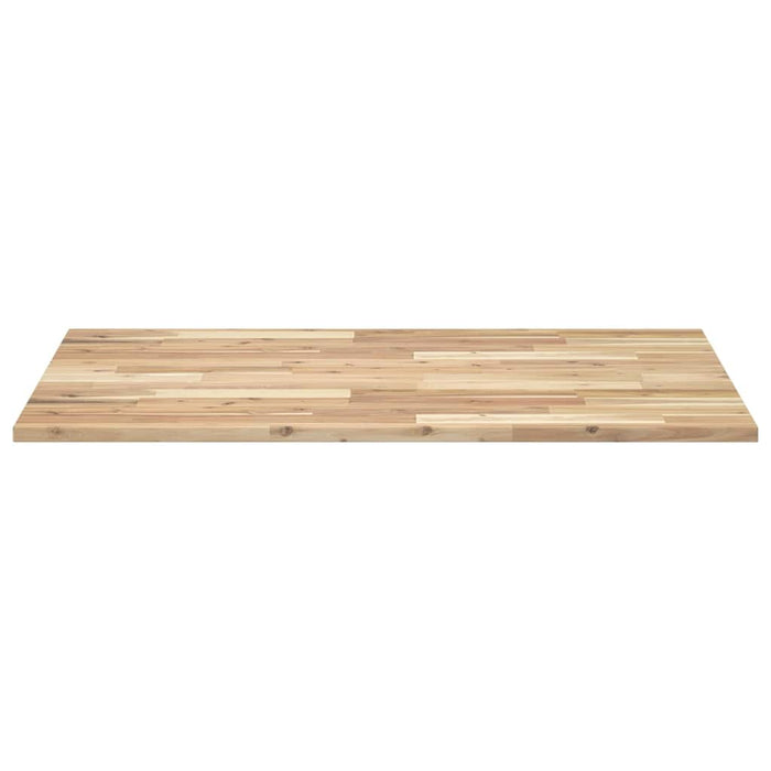 Blat de birou netratat, 80x70x2 cm, lemn masiv de acacia - WALTI WALTI