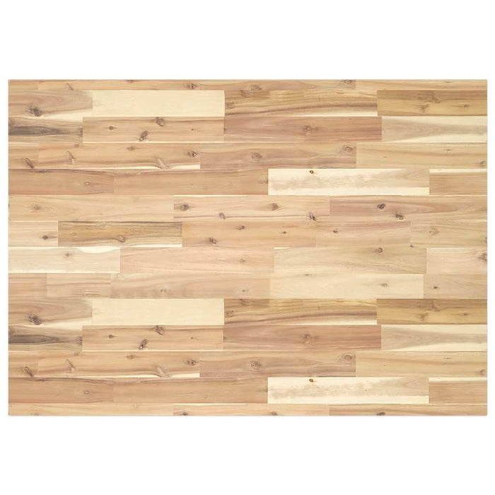 Blat de birou netratat, 100x70x2 cm, lemn masiv de acacia - WALTI WALTI