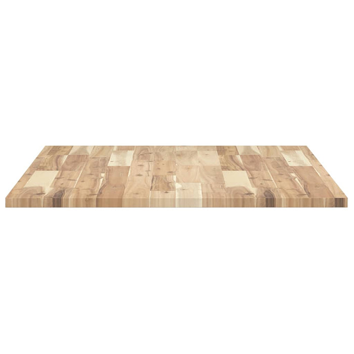 Blat de birou netratat, 100x70x2 cm, lemn masiv de acacia - WALTI WALTI