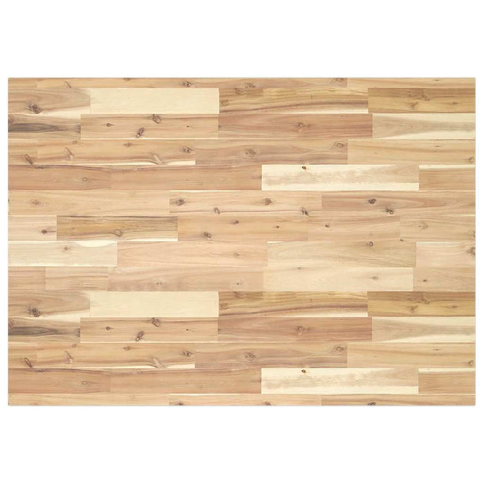 Blat de birou netratat, 120x70x2 cm, lemn masiv de acacia - WALTI WALTI