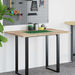 Blat de birou netratat, 120x70x2 cm, lemn masiv de acacia - WALTI WALTI
