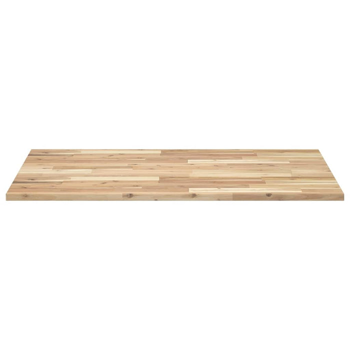 Blat de birou netratat, 120x70x2 cm, lemn masiv de acacia - WALTI WALTI