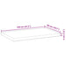 Blat de birou netratat, 120x50x4 cm, lemn masiv de acacia - WALTI WALTI