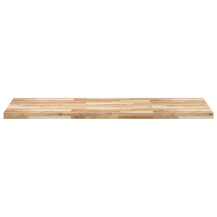 Blat de birou netratat, 120x60x4 cm, lemn masiv de acacia - WALTI WALTI