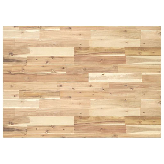 Blat de birou netratat, 120x70x4 cm, lemn masiv de acacia - WALTI WALTI