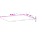 Blat de birou finisat cu ulei, 80x60x2 cm, lemn masiv acacia - WALTI WALTI