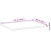 Blat de birou finisat cu ulei, 100x60x2 cm, lemn masiv acacia - WALTI WALTI