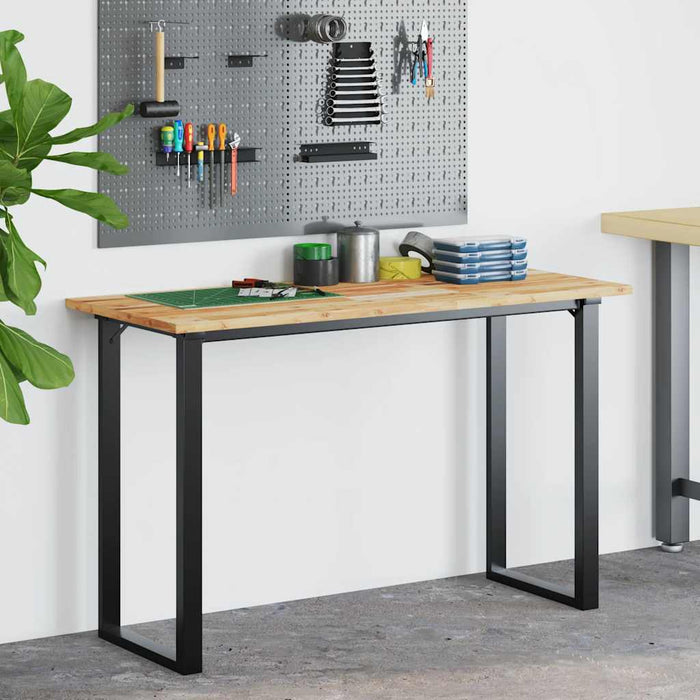 Blat de birou finisat cu ulei, 120x60x2 cm, lemn masiv acacia - WALTI WALTI