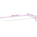 Blat de birou finisat cu ulei, 120x60x2 cm, lemn masiv acacia - WALTI WALTI