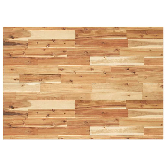 Blat de birou finisat cu ulei, 80x70x2 cm, lemn masiv acacia - WALTI WALTI