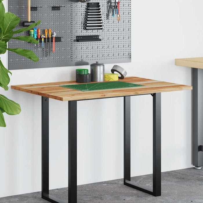 Blat de birou finisat cu ulei, 100x70x2 cm, lemn masiv acacia - WALTI WALTI