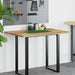 Blat de birou finisat cu ulei, 100x70x2 cm, lemn masiv acacia - WALTI WALTI