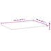 Blat de birou finisat cu ulei, 120x70x2 cm, lemn masiv acacia - WALTI WALTI