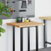 Blat de birou finisat cu ulei, 100x60x4 cm, lemn masiv acacia - WALTI WALTI