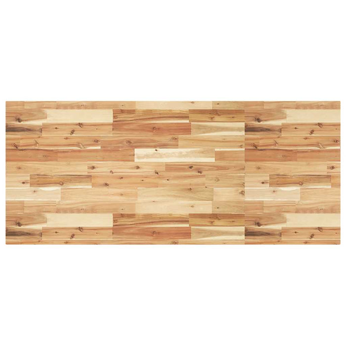 Blat de birou finisat cu ulei, 140x60x4 cm, lemn masiv acacia WALTI