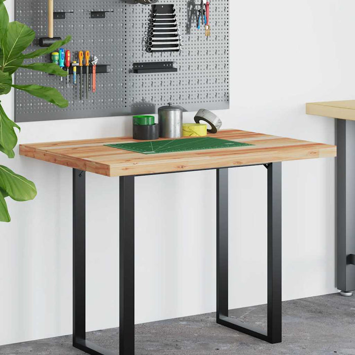 Blat de birou finisat cu ulei, 120x70x4 cm, lemn masiv acacia - WALTI WALTI