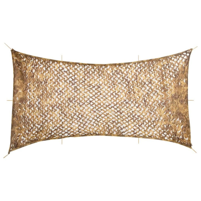 Plasă de camuflaj cu geantă de depozitare, nisipiu, 708x423 cm - WALTI WALTI