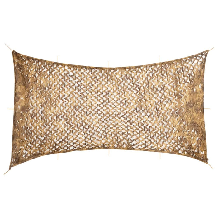 Plasă de camuflaj cu geantă de depozitare, nisipiu, 816x520 cm - WALTI WALTI