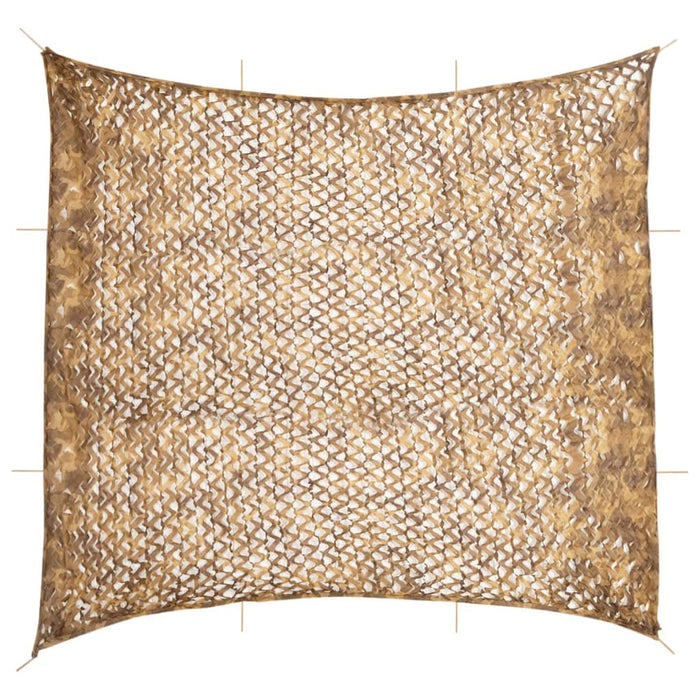 Plasă de camuflaj cu geantă de depozitare, nisipiu, 614x581 cm - WALTI WALTI