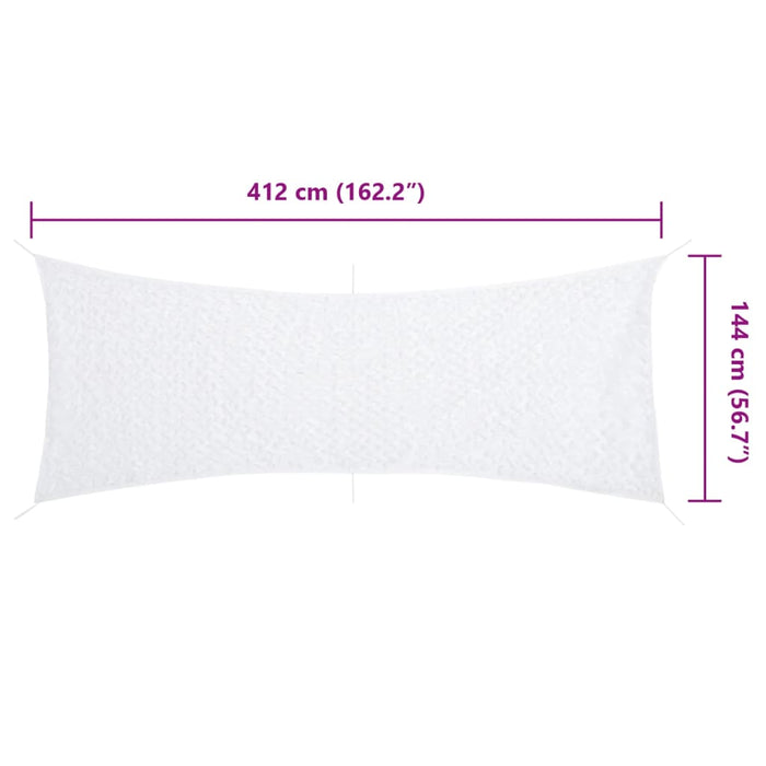 Plasă de camuflaj cu geantă de depozitare, alb, 412x144 cm - WALTI WALTI