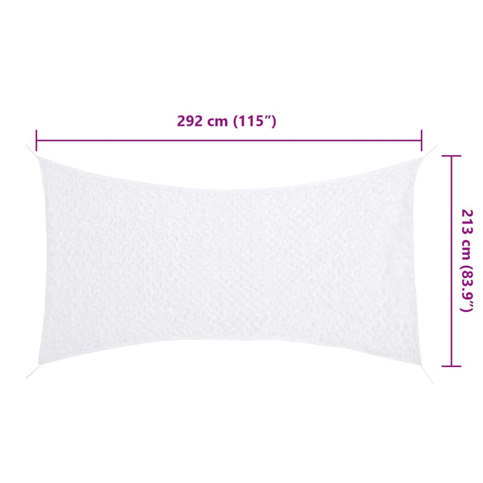 Plasă de camuflaj cu geantă de depozitare, alb, 292x213 cm - WALTI WALTI