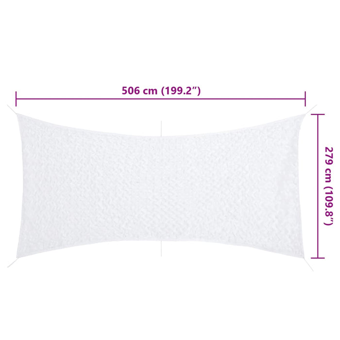 Plasă de camuflaj cu geantă de depozitare, alb, 506x279 cm - WALTI WALTI