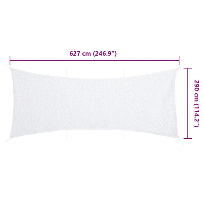 Plasă de camuflaj cu geantă de depozitare, alb, 627x290 cm - WALTI WALTI