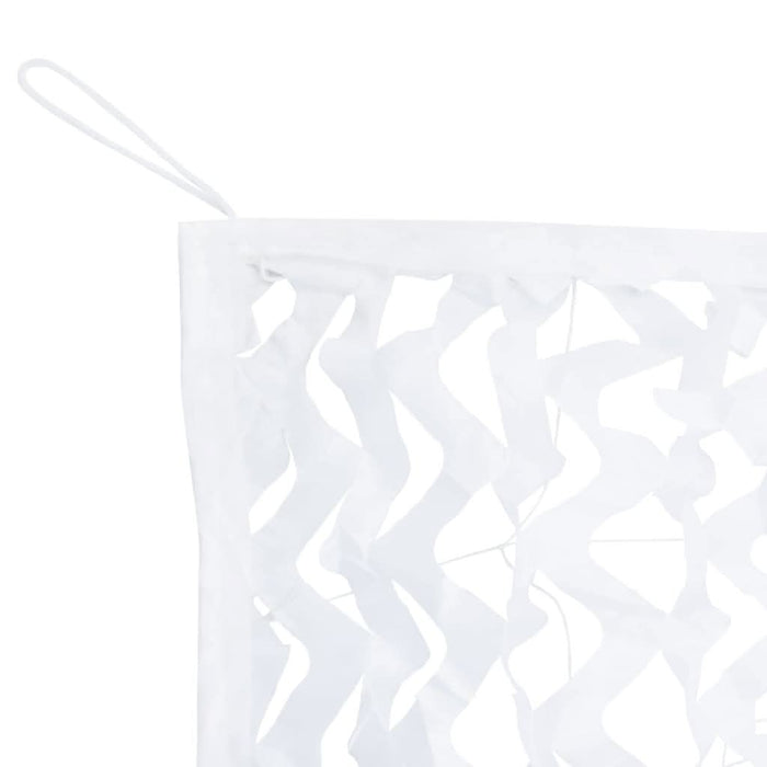 Plasa de camuflaj cu sac de depozitare, alb, 416x402 cm WALTI