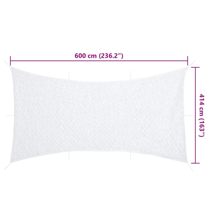 Plasă de camuflaj cu geantă de depozitare, alb, 600x414 cm - WALTI WALTI