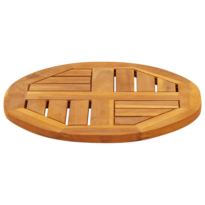 Blat de masă rotund, Ø40x2 cm, lemn masiv de acacia - WALTI WALTI
