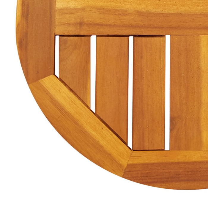 Blat de masă rotund, Ø40x2 cm, lemn masiv de acacia - WALTI WALTI