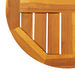 Blat de masă rotund, Ø40x2 cm, lemn masiv de acacia - WALTI WALTI