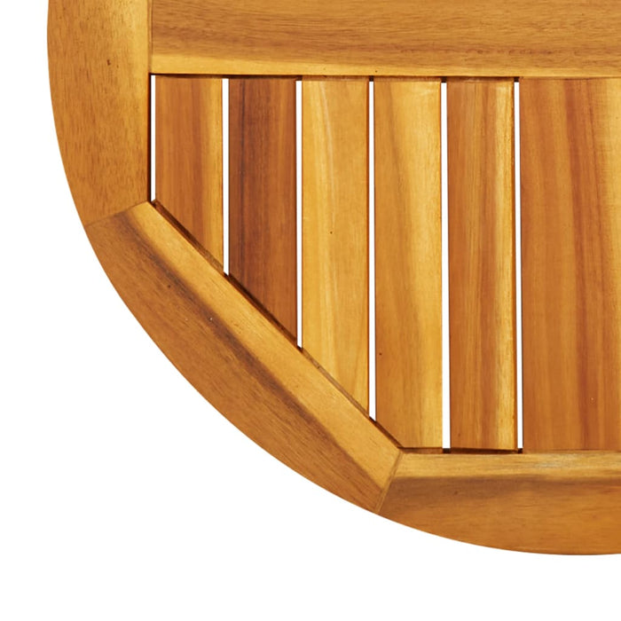 Blat de masă rotund, Ø60x2 cm, lemn masiv de acacia - WALTI WALTI