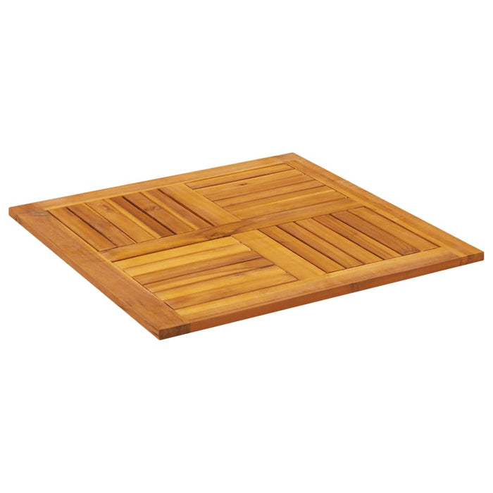 Blat de masă pătrată, 70x70x2 cm, lemn masiv de acacia - WALTI WALTI