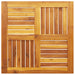 Blat de masă pătrată, 70x70x2 cm, lemn masiv de acacia - WALTI WALTI