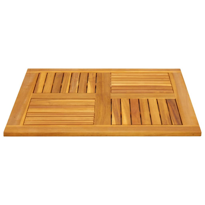 Blat de masă pătrată, 80x80x2,2 cm, lemn masiv de acacia - WALTI WALTI