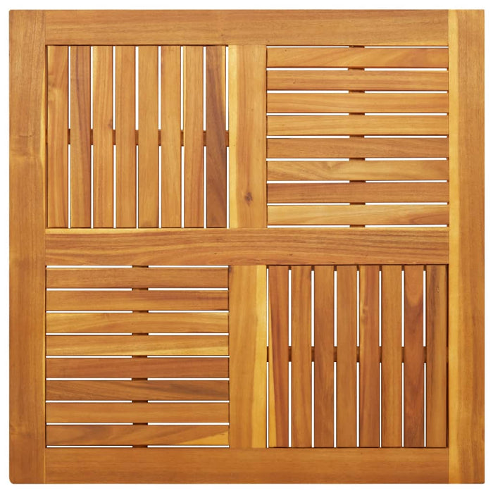 Blat de masă pătrată, 90x90x2,2 cm, lemn masiv de acacia - WALTI WALTI