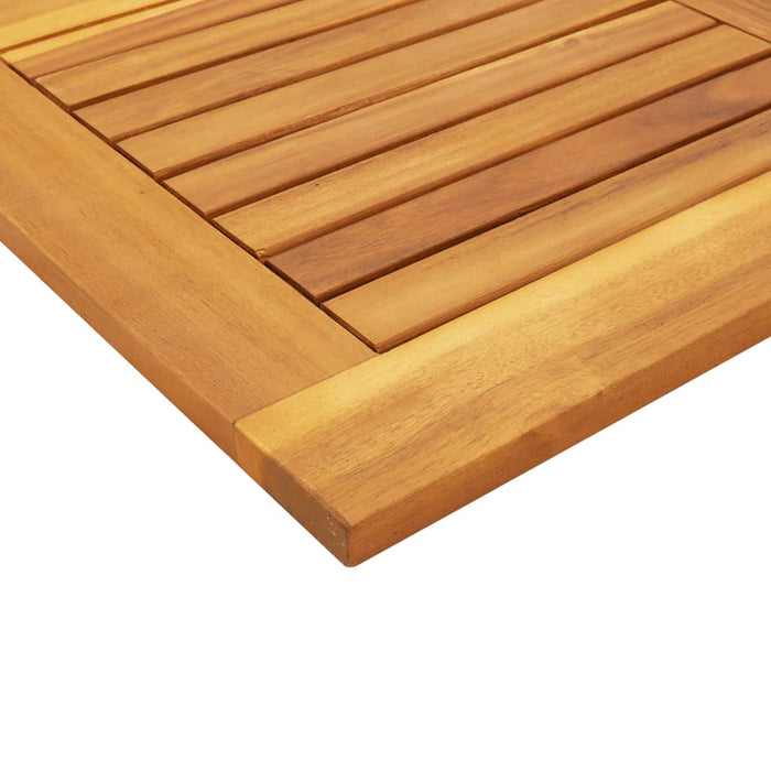 Blat de masă pătrată, 90x90x2,2 cm, lemn masiv de acacia - WALTI WALTI