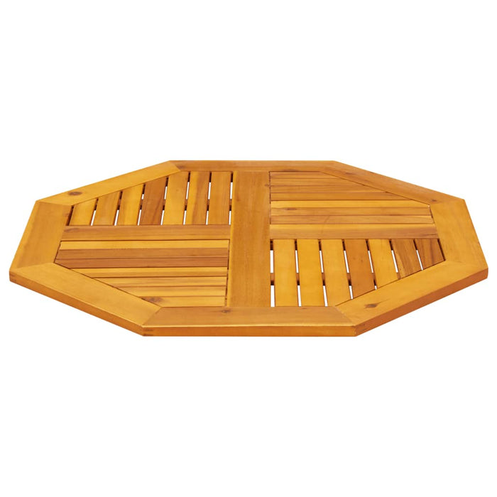 Blat de masă, 80x80x2,2 cm, octogonal, lemn masiv acacia - WALTI WALTI