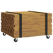Masă de cafea Maro 60 x 60 x 38 cm Lemn solid de tec - WALTI WALTI
