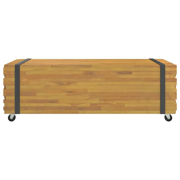 Masuta de cafea 110x45x35 cm din lemn masiv de tec - WALTI WALTI