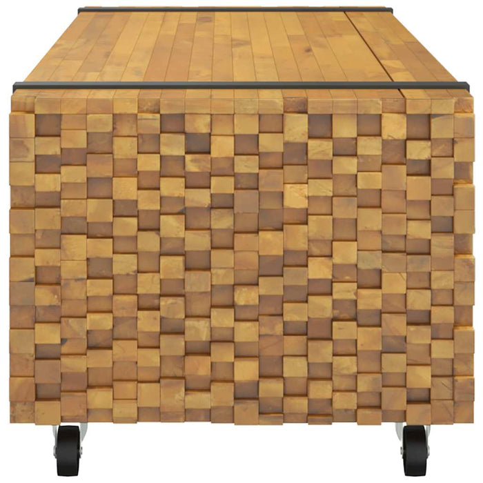 Masuta de cafea 110x45x35 cm din lemn masiv de tec - WALTI WALTI