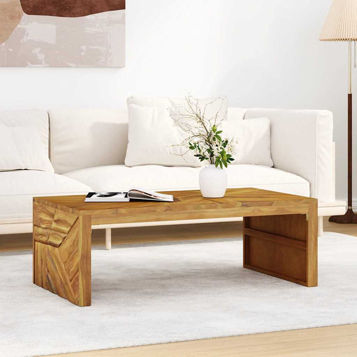Masuta de cafea 110x60x38 cm din lemn masiv de tec - WALTI WALTI