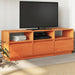Dulap TV, maro ceruit, 140x37x50 cm, lemn masiv de pin - WALTI WALTI