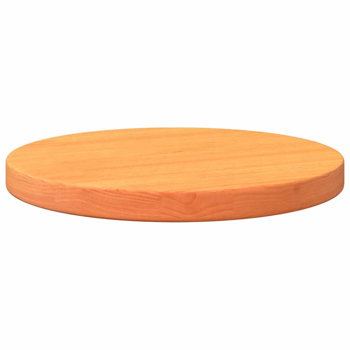 Blat de masă rotund, maro ceruit, Ø30x2,5 cm, lemn masiv de pin - WALTI WALTI