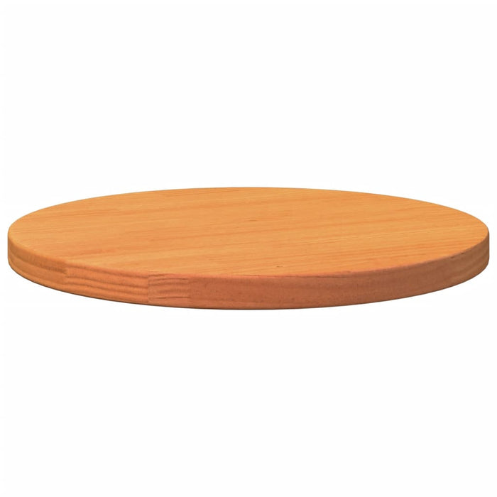 Blat de masă rotund, maro ceruit, Ø40x2,5 cm, lemn masiv de pin - WALTI WALTI